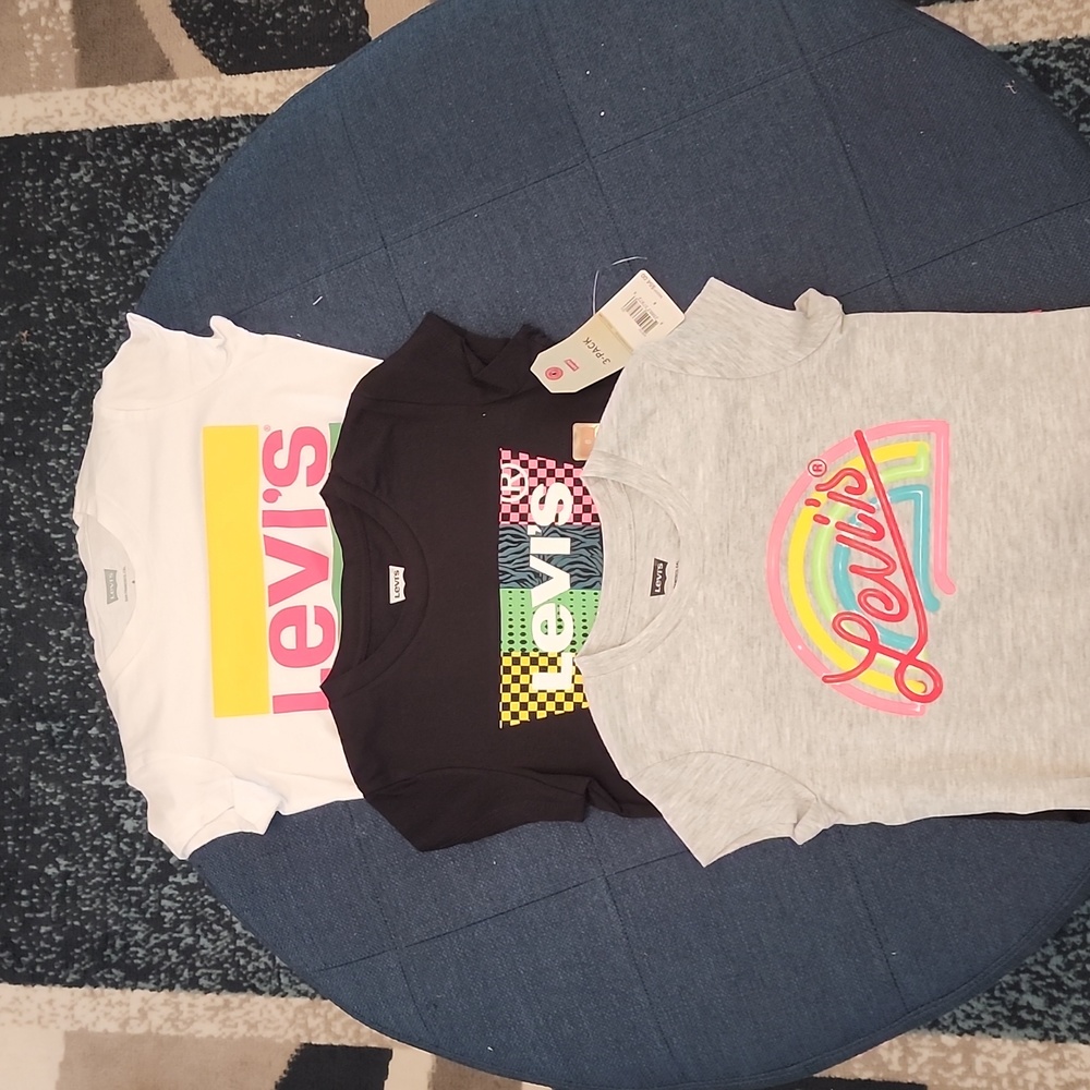 Levi's girl shirts 3 in pack size 14/16 - Picture 2 of 5
